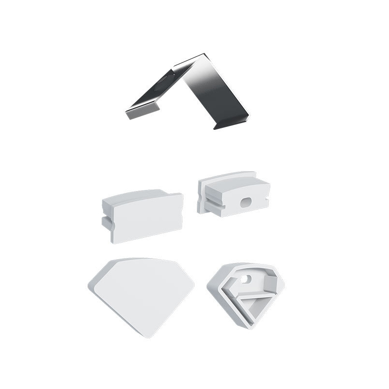 Waterproof LED Aluminum Profile For 12mm LED Lighting Strip